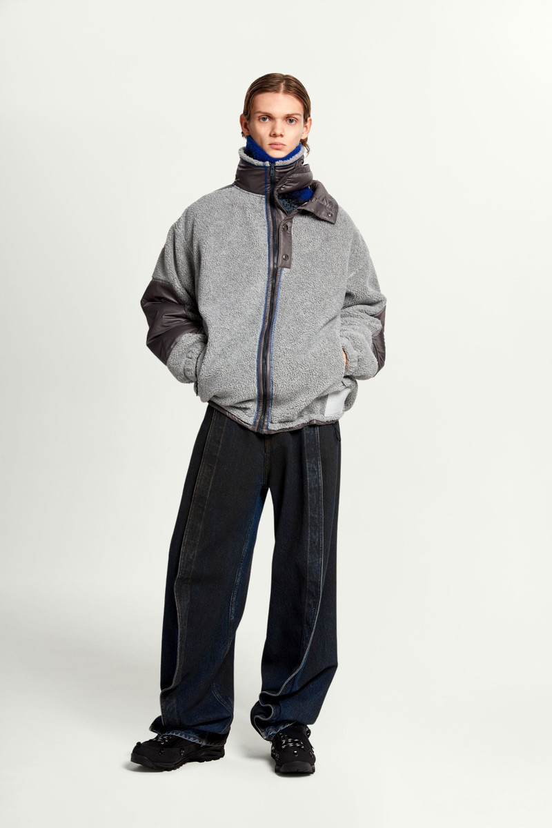 Double Collar Fleece Jacket 5