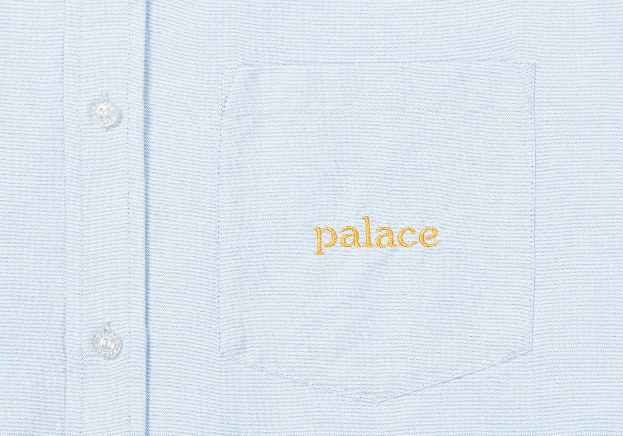 PALACE OXFORD SHIRT BLUE - 3