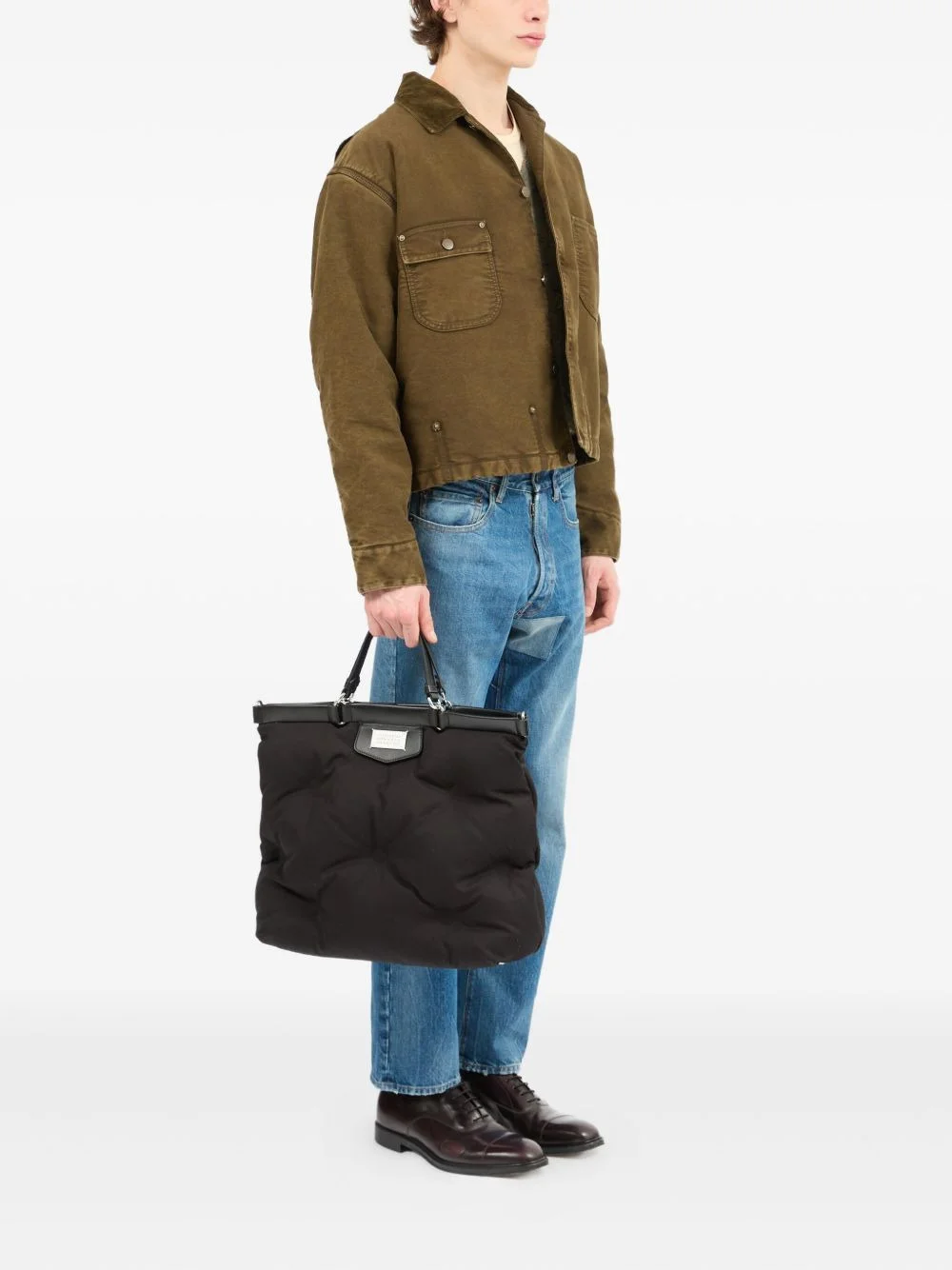 Glam Slam quilted padded tote bag - 1