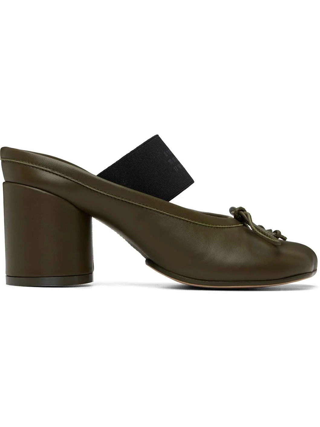 Khaki Anatomic Numeric Sandal Heels - 1