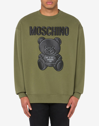 Moschino MOSCHINO TEDDY BEAR ORGANIC COTTON SWEATSHIRT outlook