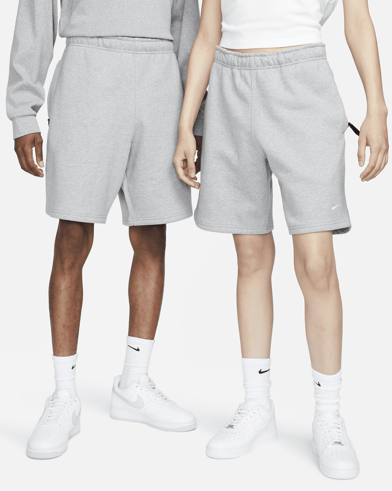 Nike Solo Swoosh Fleece Shorts - 1