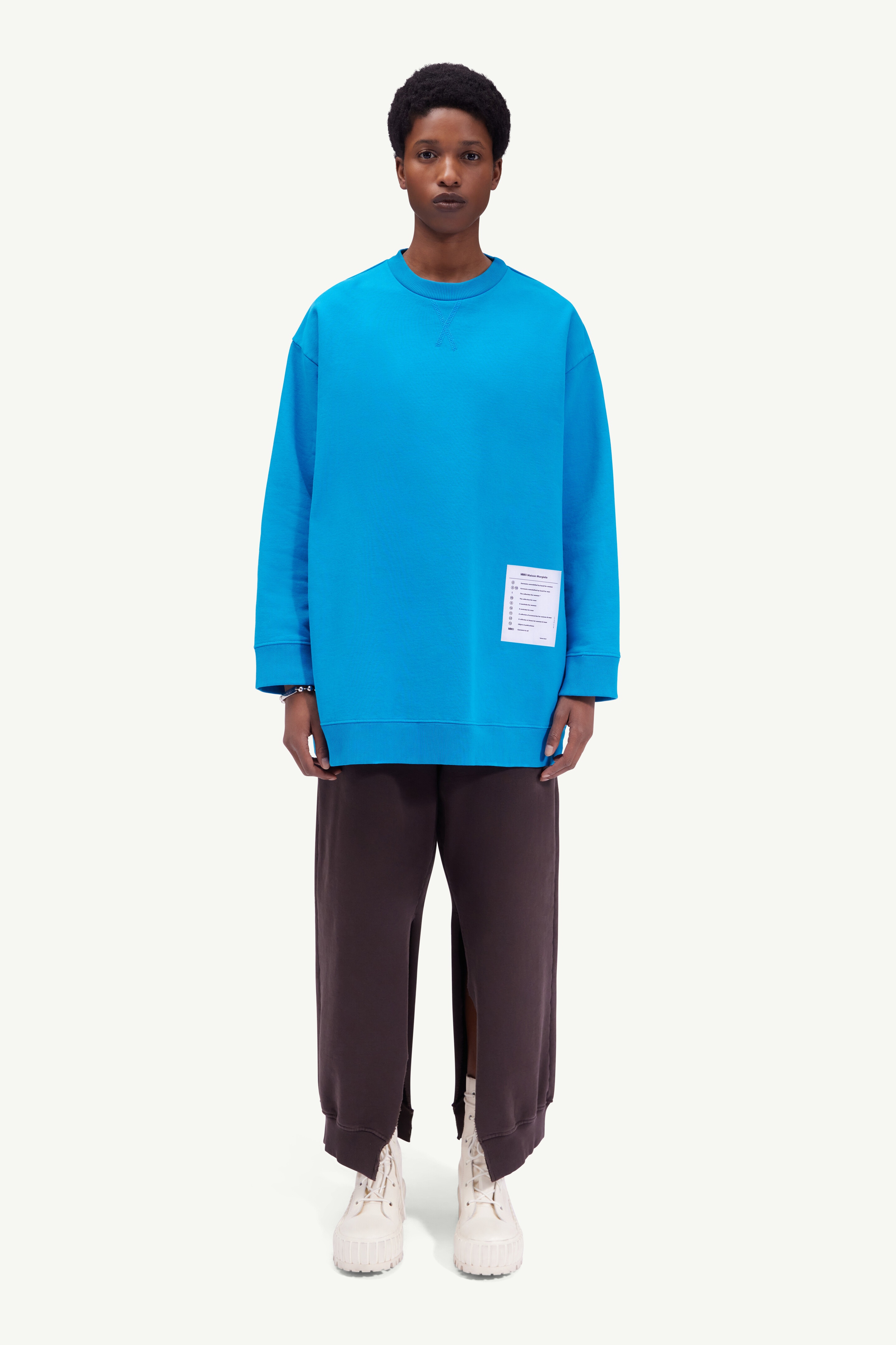 Logo apron sweatshirt - 2