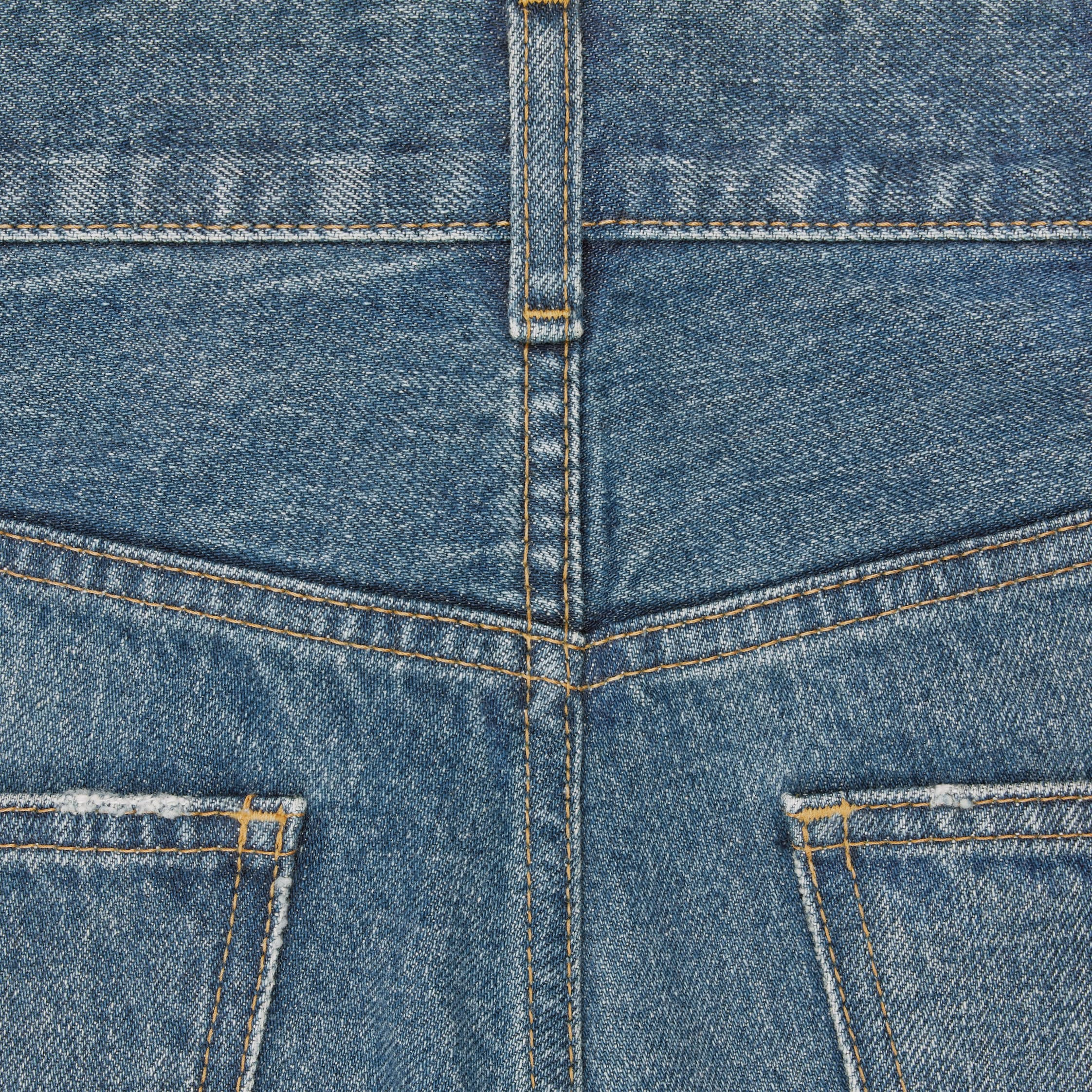 DYLAN FLARED JEANS WITH SIGNATURE IN UNION WASH DENIM - 3
