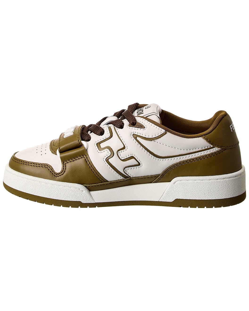 FENDI Match Leather Sneaker - 2