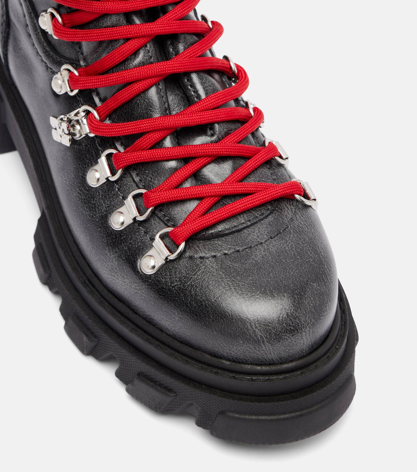 Platform combat boots - 5