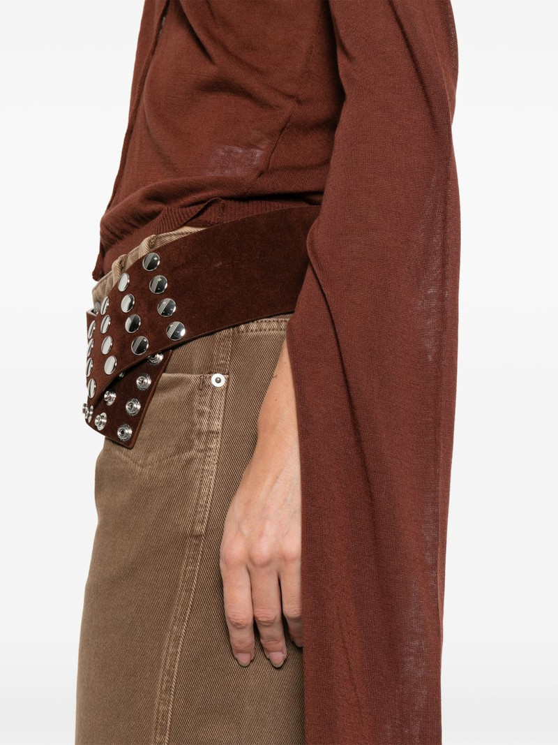 ribbed panel cardigan 5