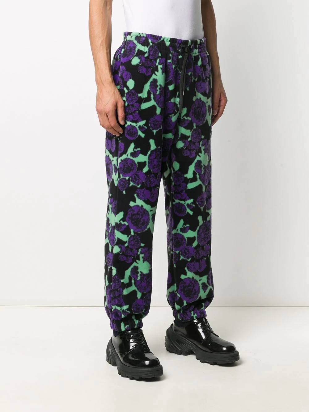 floral-print track pants - 3