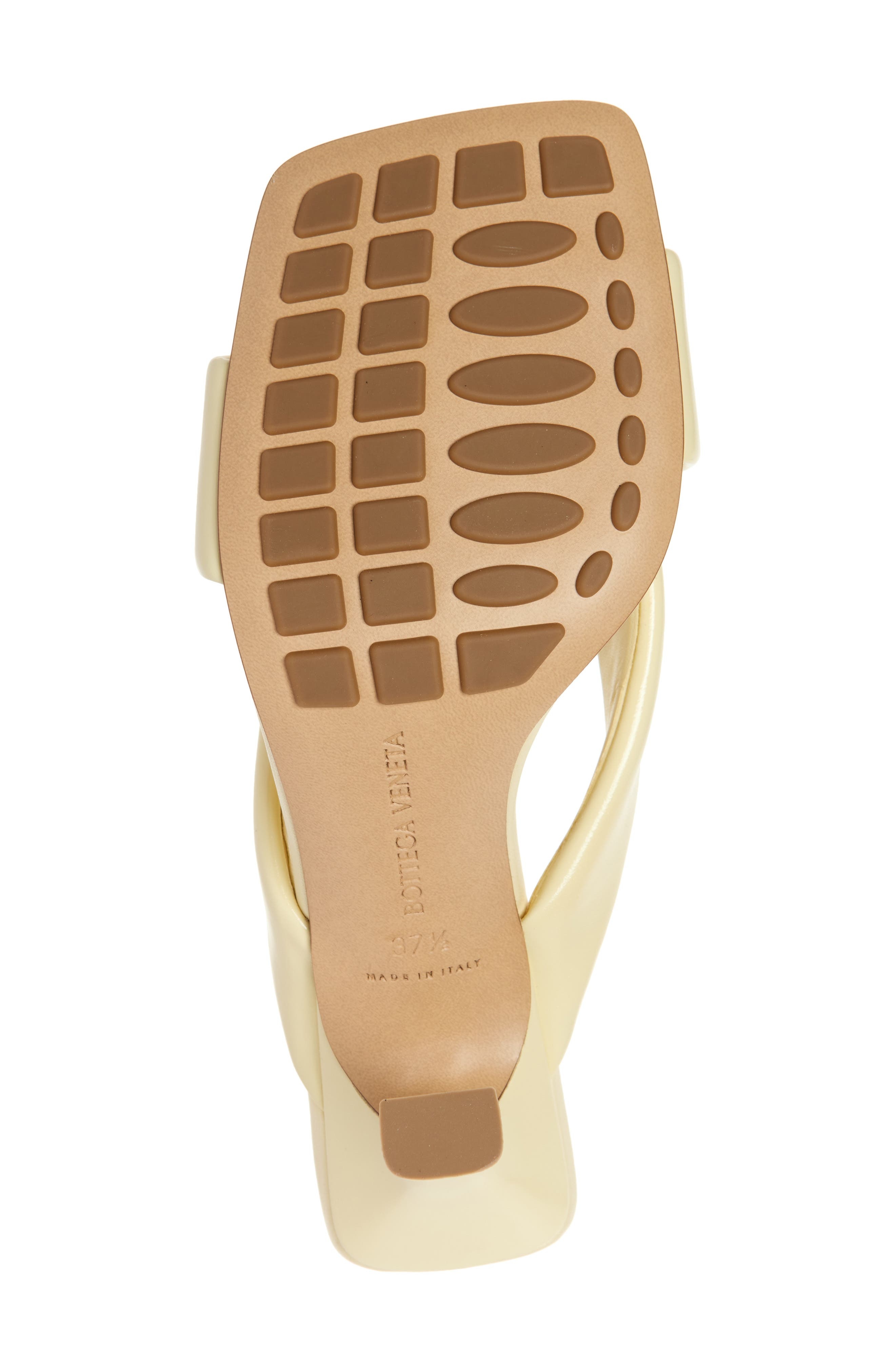 Bottega Veneta Riva Crossover Strap Sandal in Camomile at Nordstrom - 6
