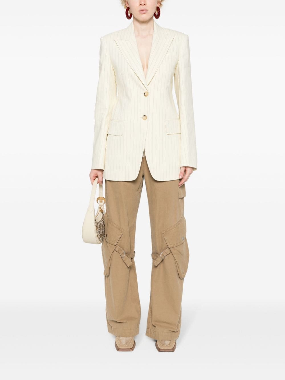 Aversa pinstriped blazer - 2