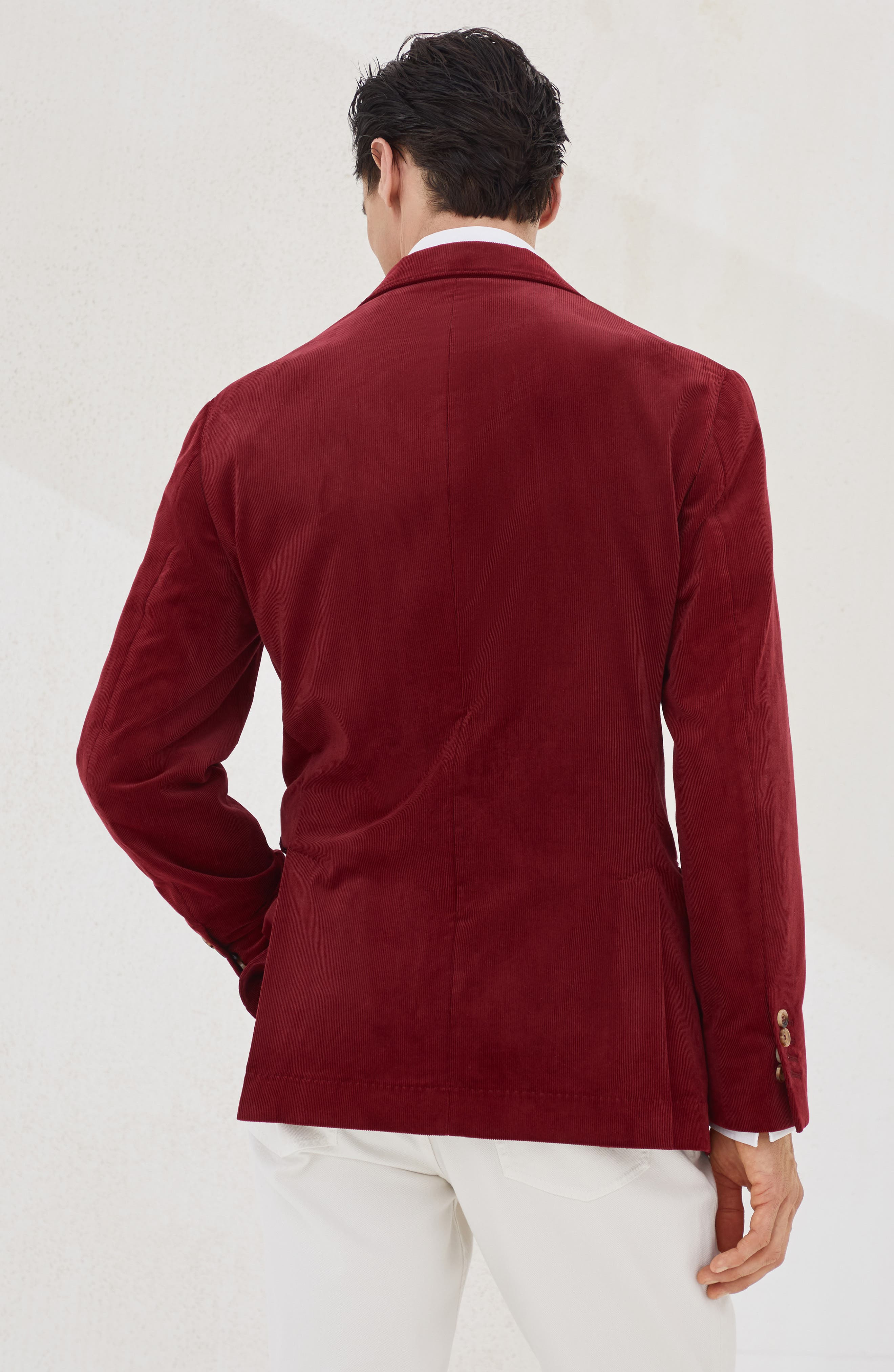 Brunello Cucinelli Velvet blazer in Purple-Red at Nordstrom - 3