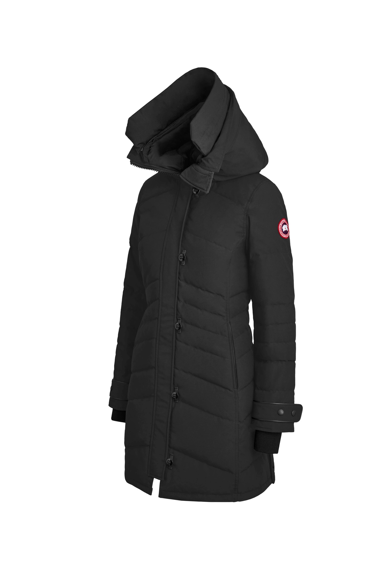 LORETTE PARKA WITH HOOD TRIM - 4