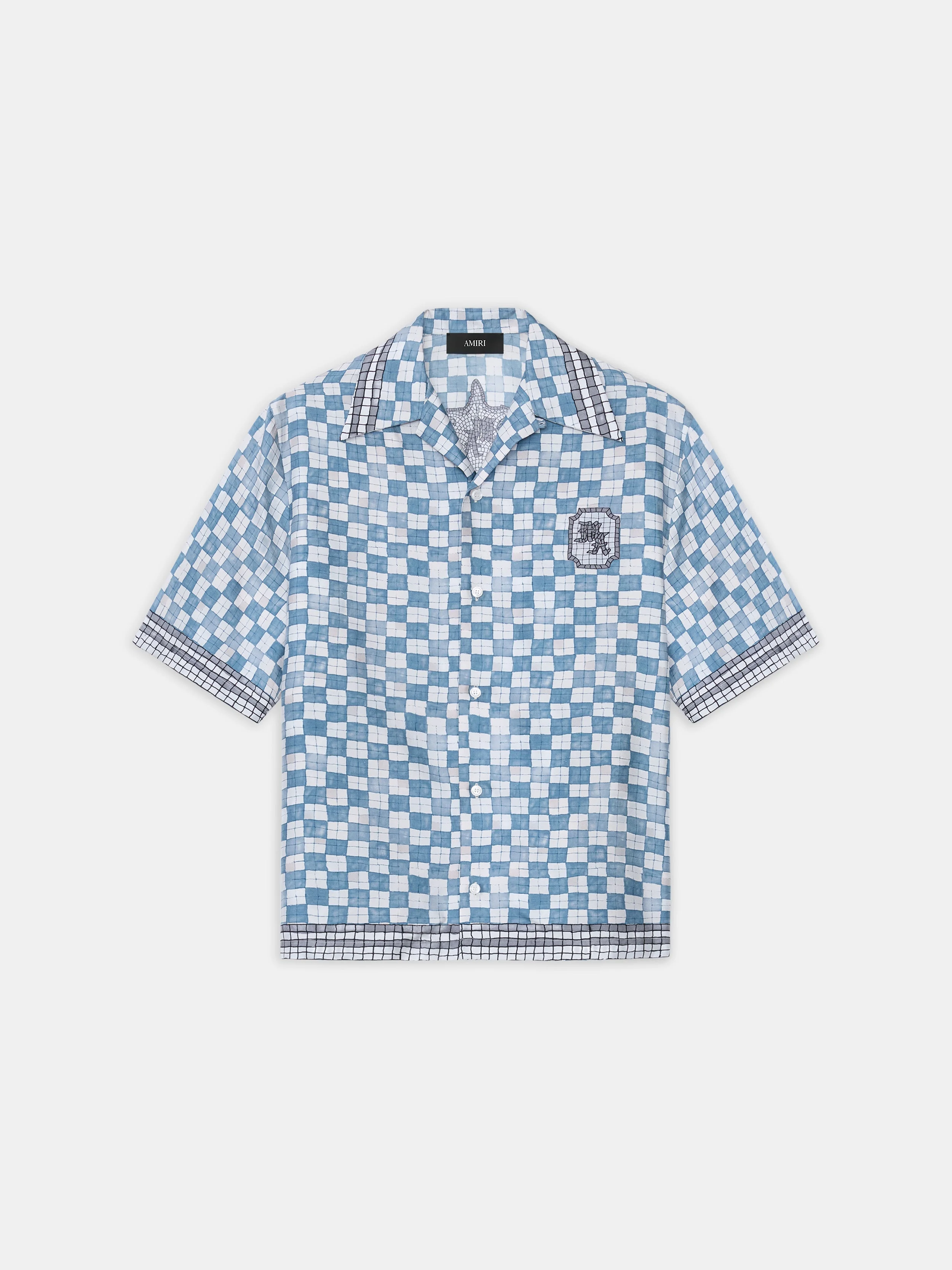 MA CHECKERED BOWLING SHIRT - 1