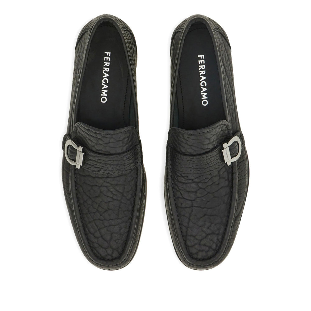 Ferragamo Black Loafers Men - 4