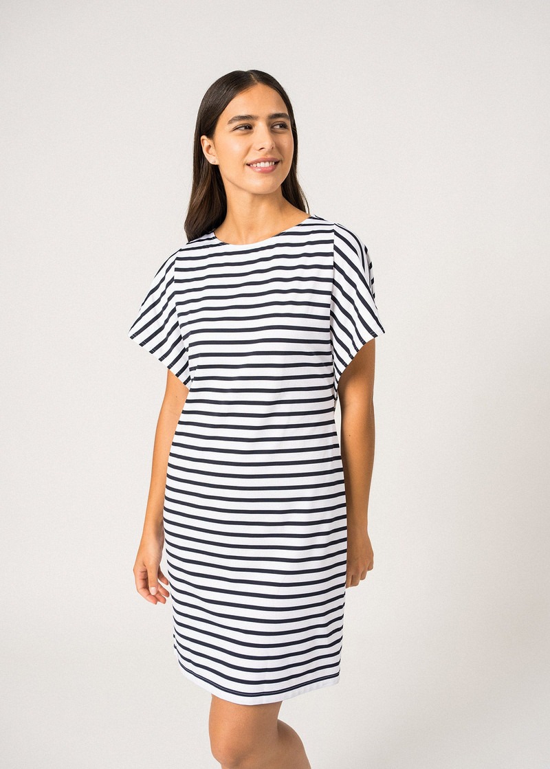 CASSIS Nautical Stripe Dress 5
