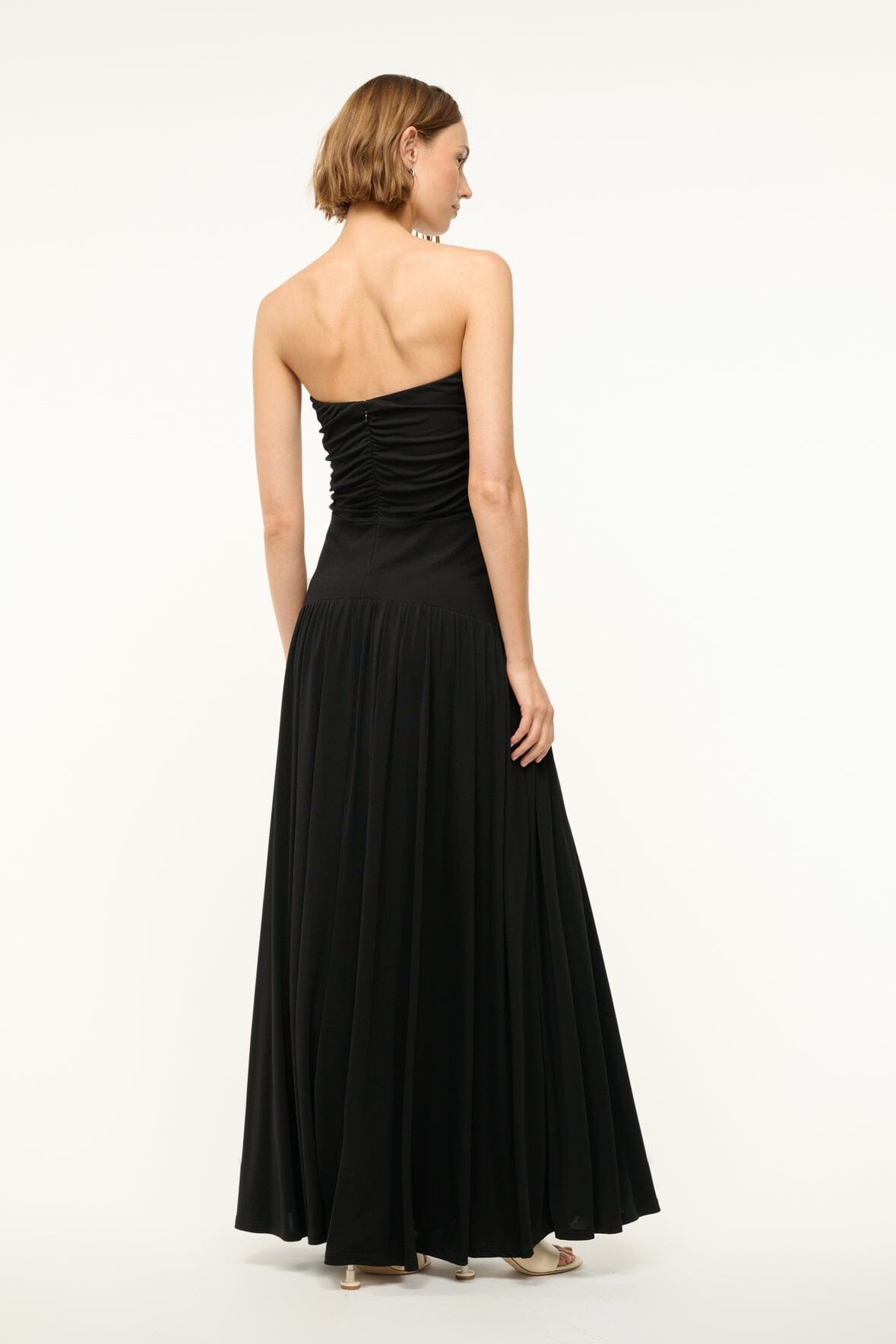 STAUD MARIANA DRESS BLACK - 4