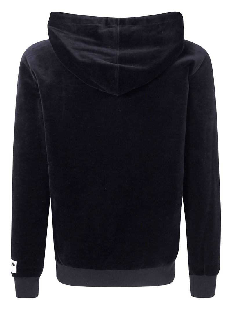 Golden Goose velour pocket hoodie outlook