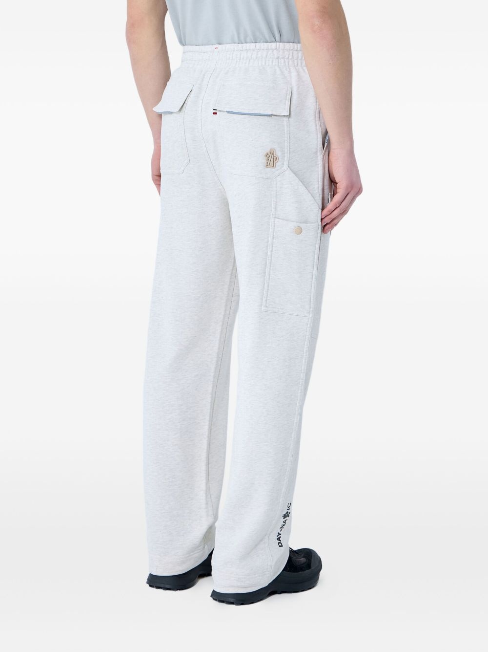 logo-patch track pants - 4