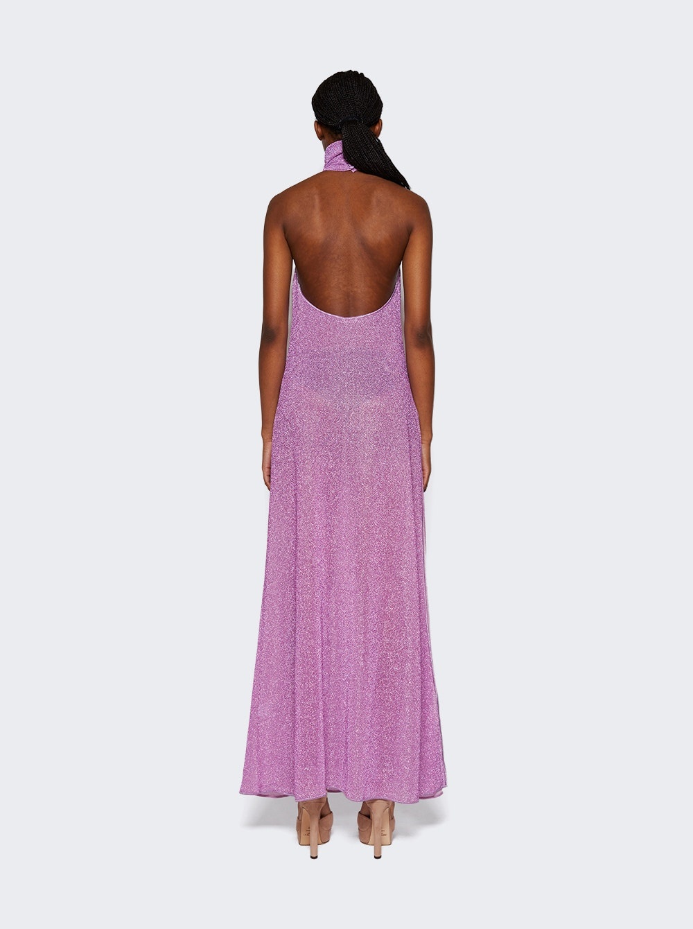 Turtleneck Dress Lilac - 5