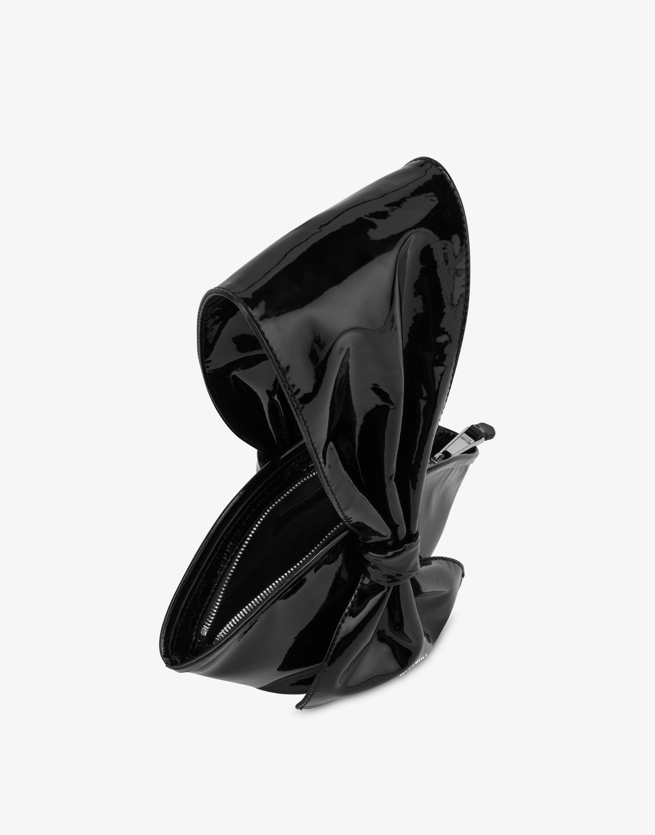 PATENT LEATHER CLUTCH - 3