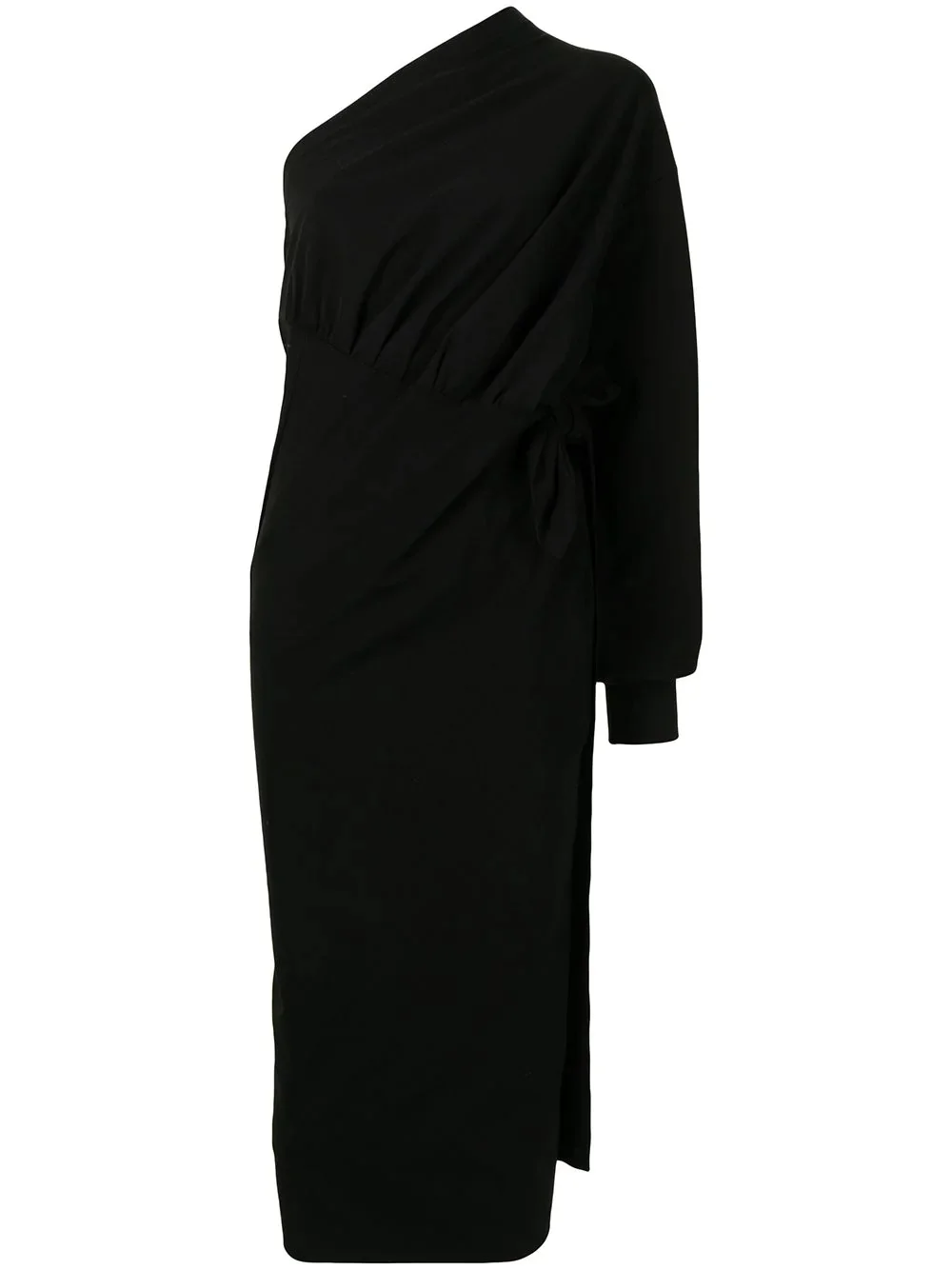 asymmetric wrap dress - 1