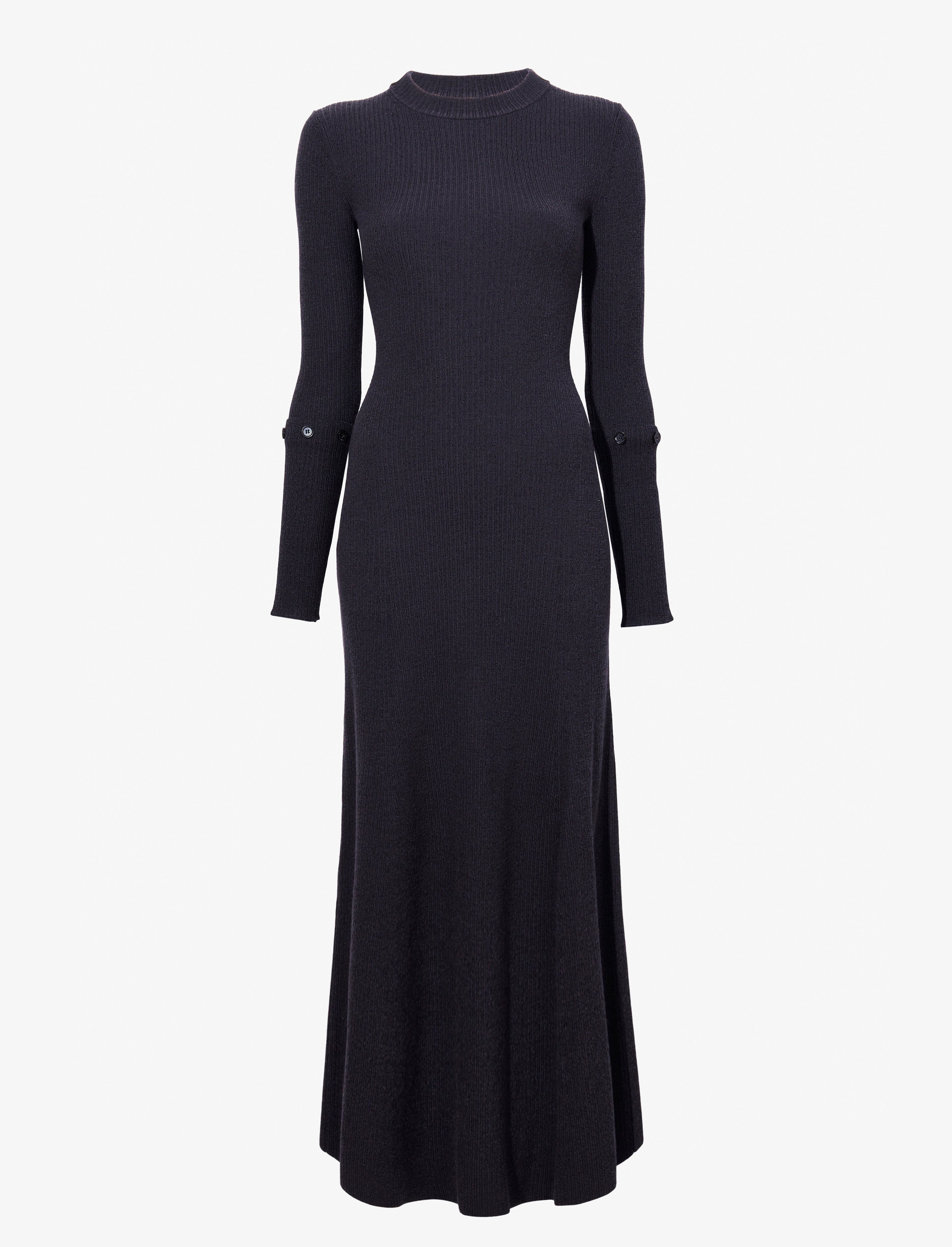 Jocelyn Dress in Midweight Viscose Rib - 7