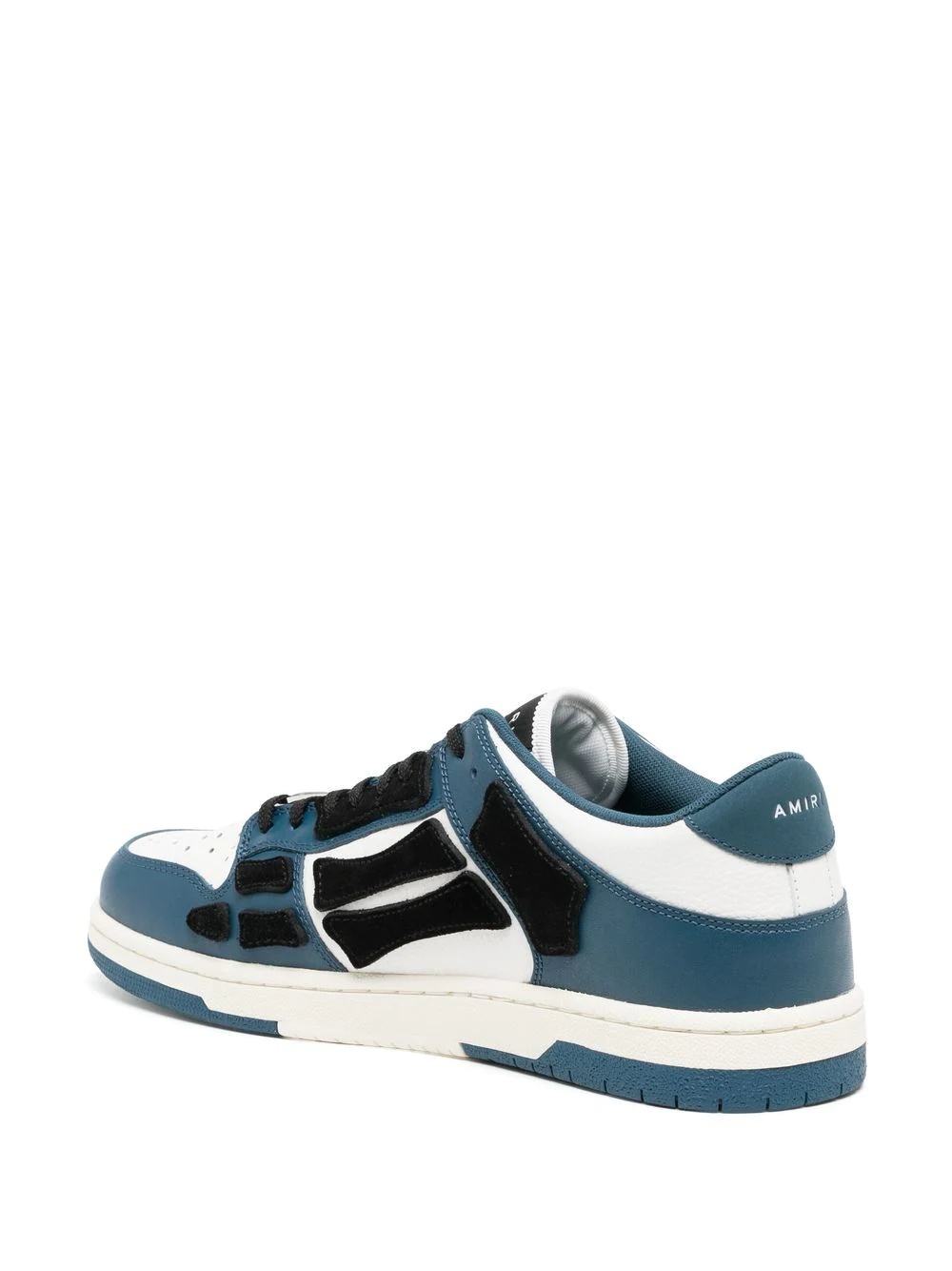 panelled low-top sneakers - 3