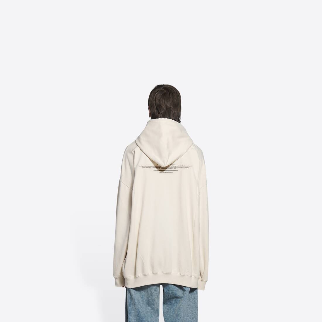 Couture Boxy Hoodie in Beige - 5