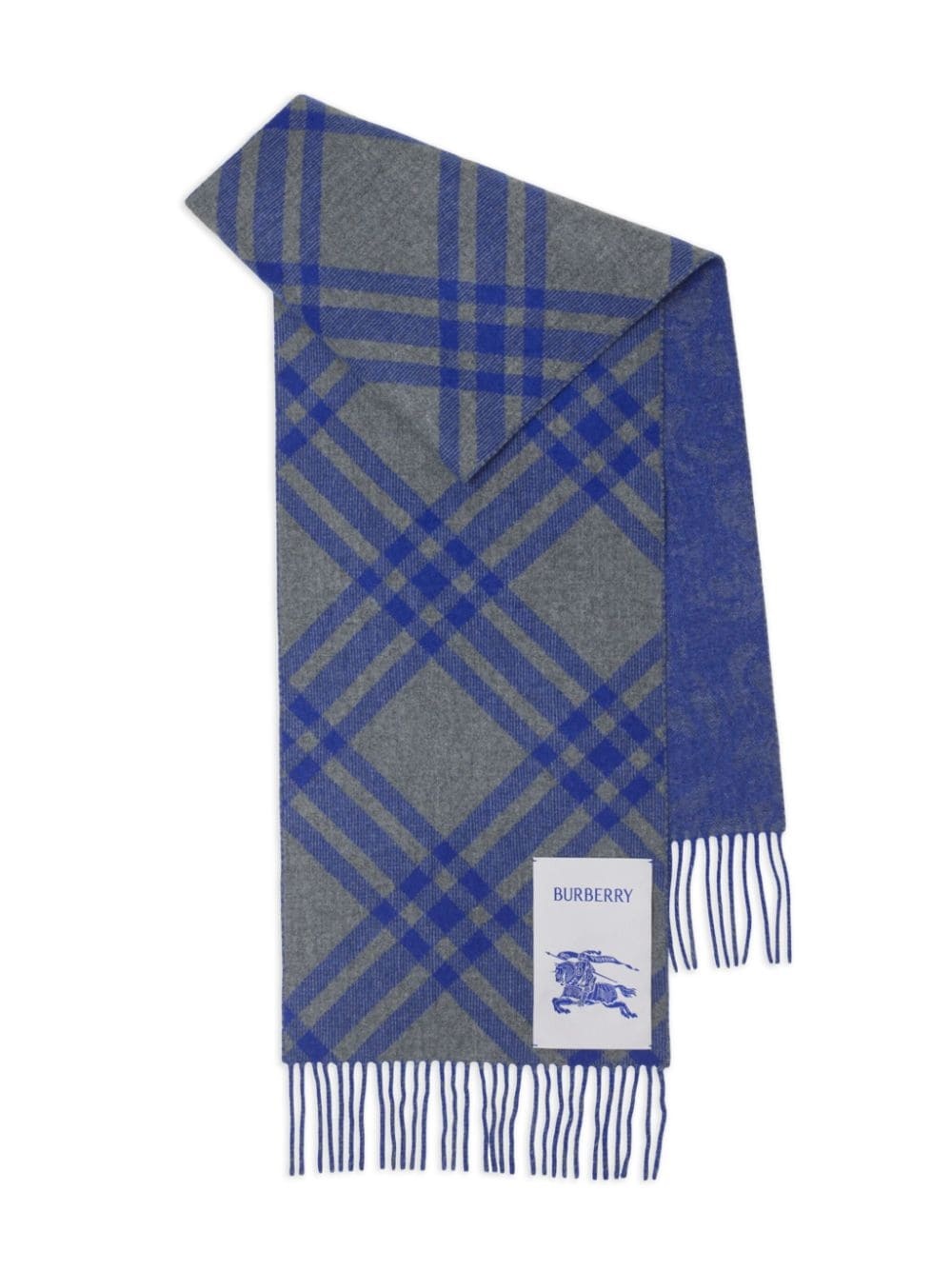 reversible cashmere scarf - 3