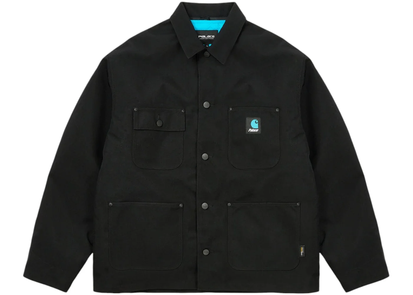 Palace Carhartt WIP Chore Coat Black - 1