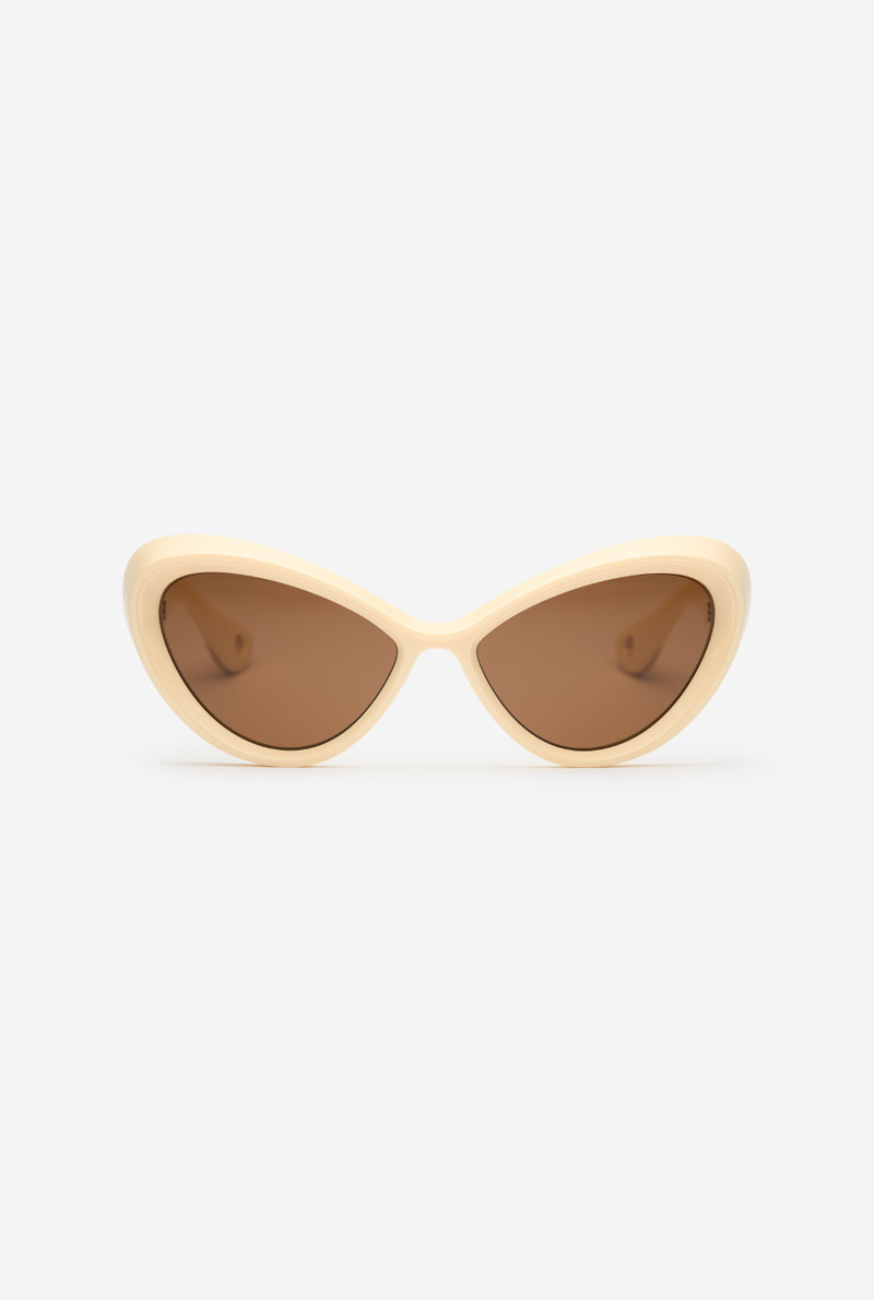 Jean Paul Gaultier THE ECRU PARISIAN CAT SUNGLASSES outlook