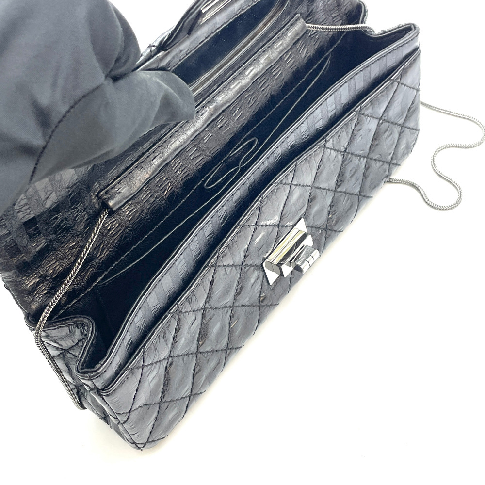 Chanel No. 12 Black 2.55 Baguette Bag - 12
