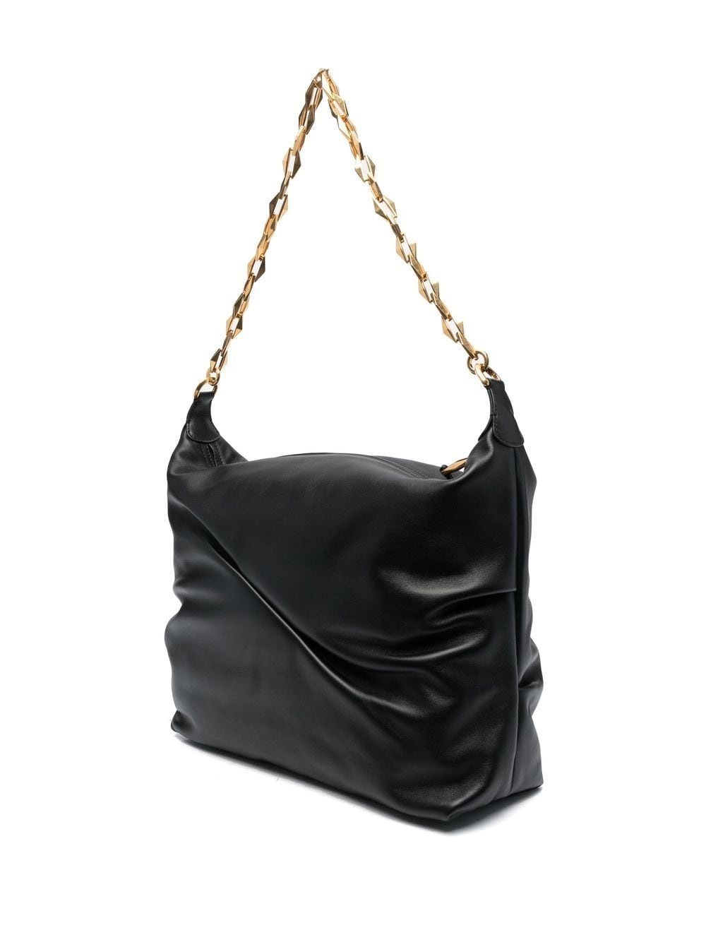 Diamond leather shoulder bag - 3