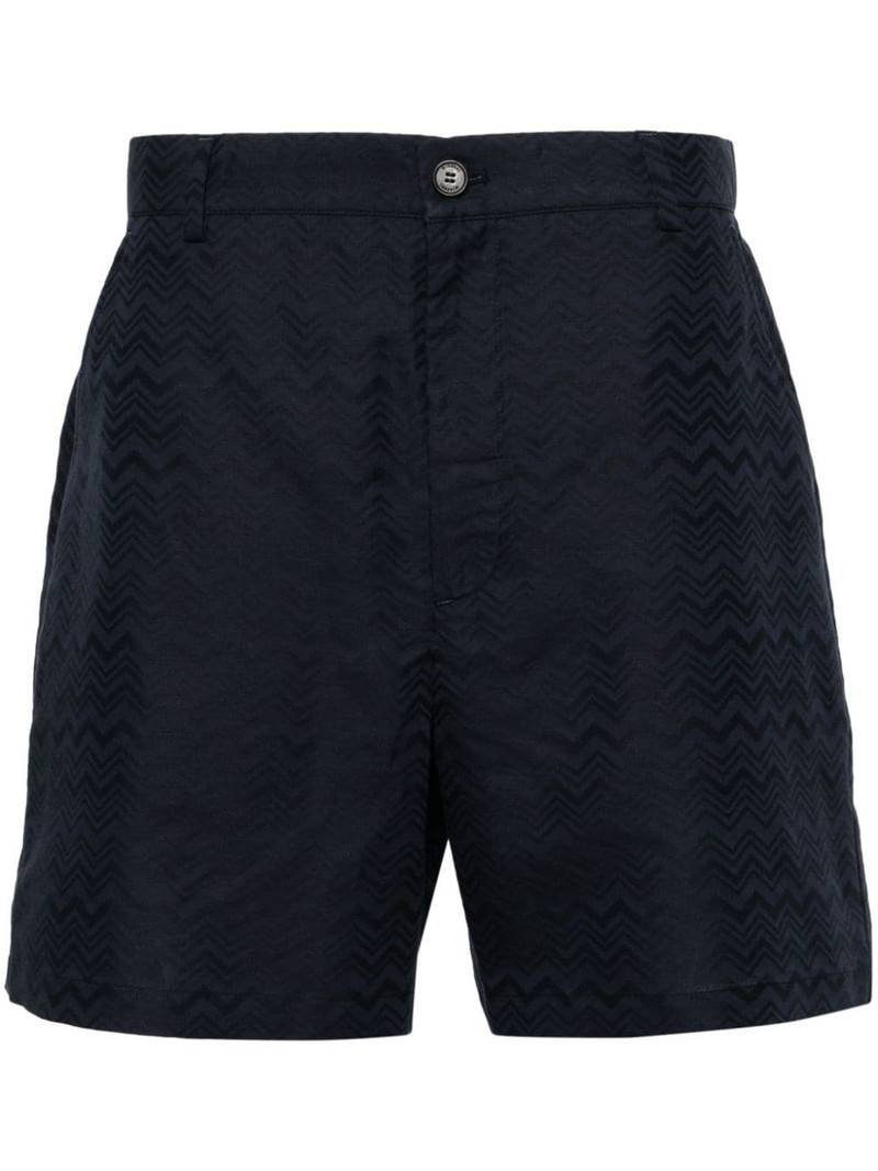 chevron-jacquard chino 반바지 1
