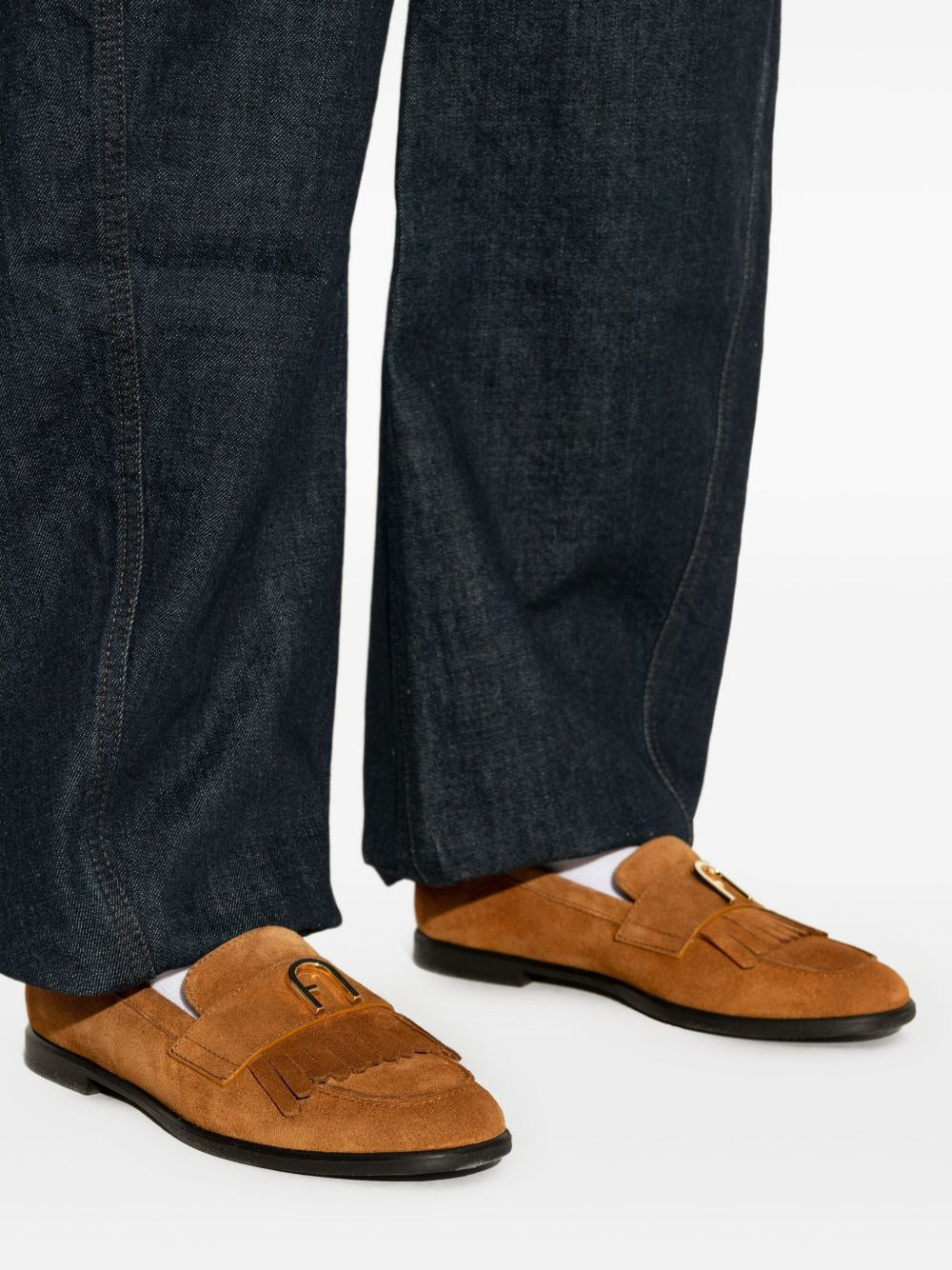 Chic fringe-detail loafers - 5