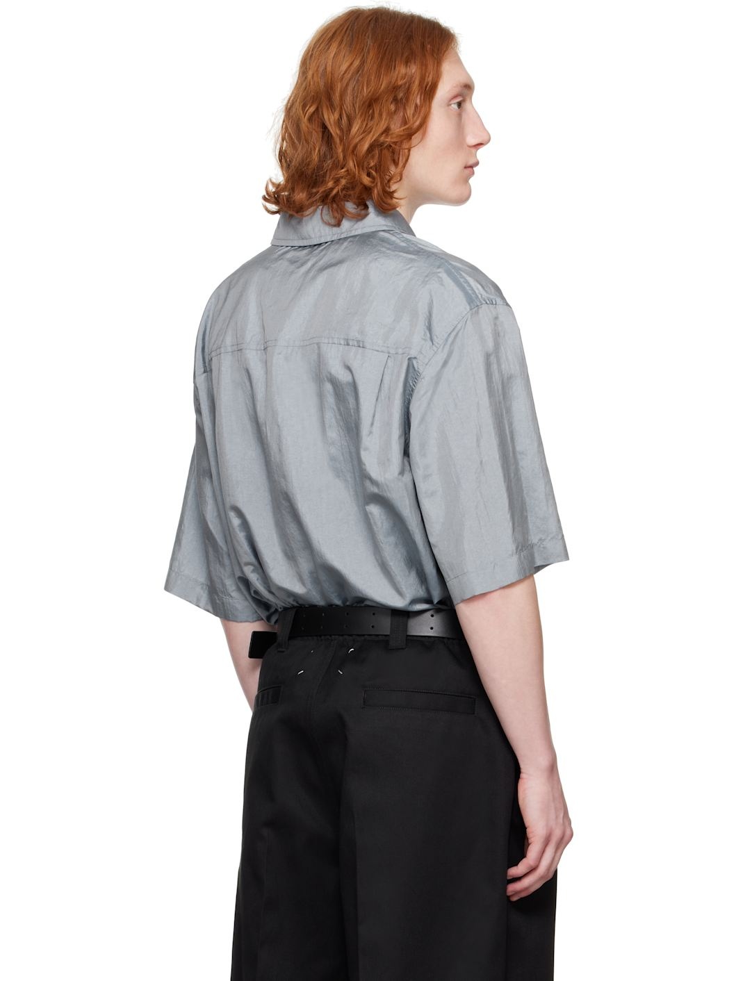 Blue Canvas Shirt - 3