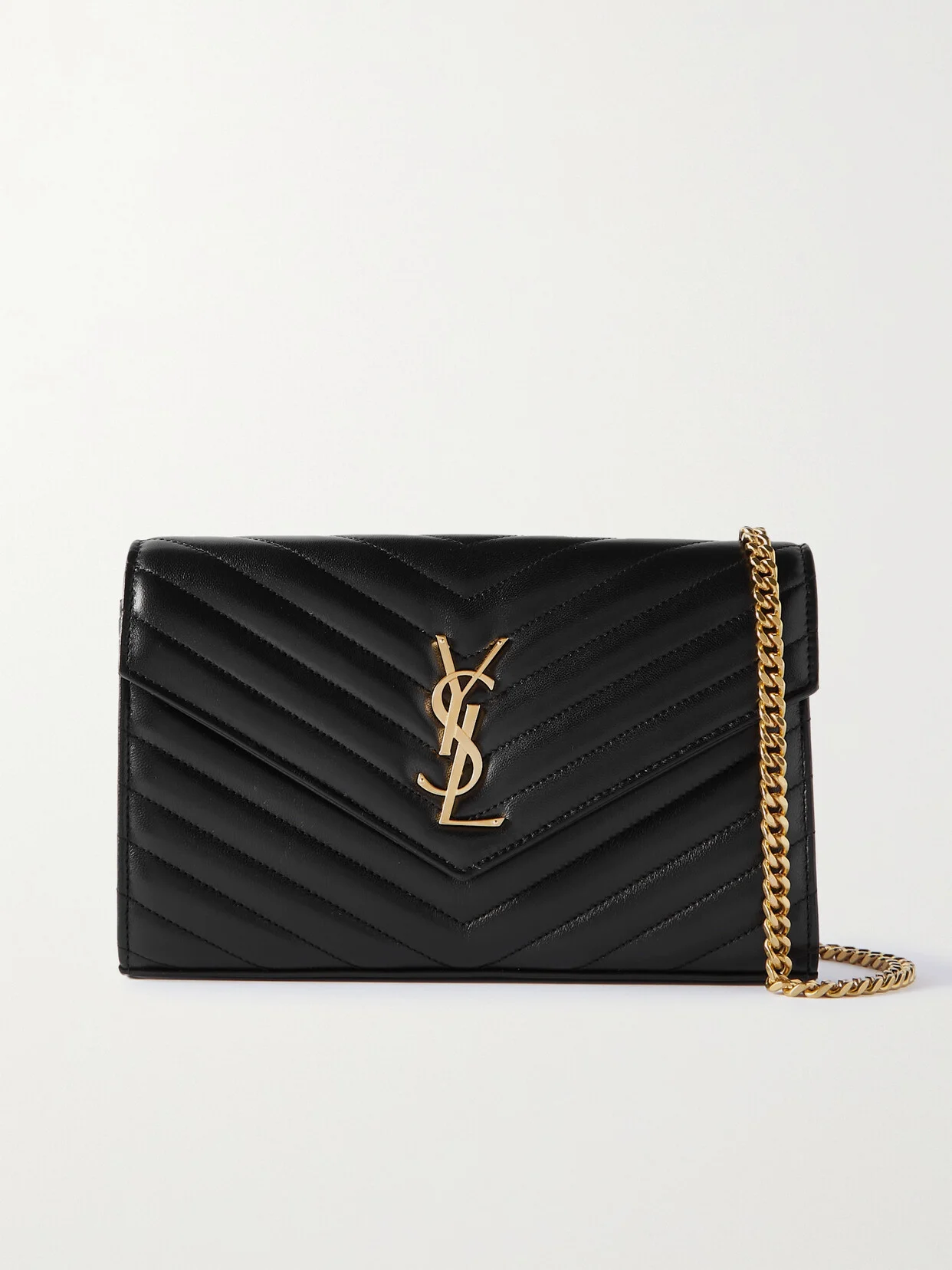 Cassandre Matelassé Textured-leather Shoulder Bag - 1