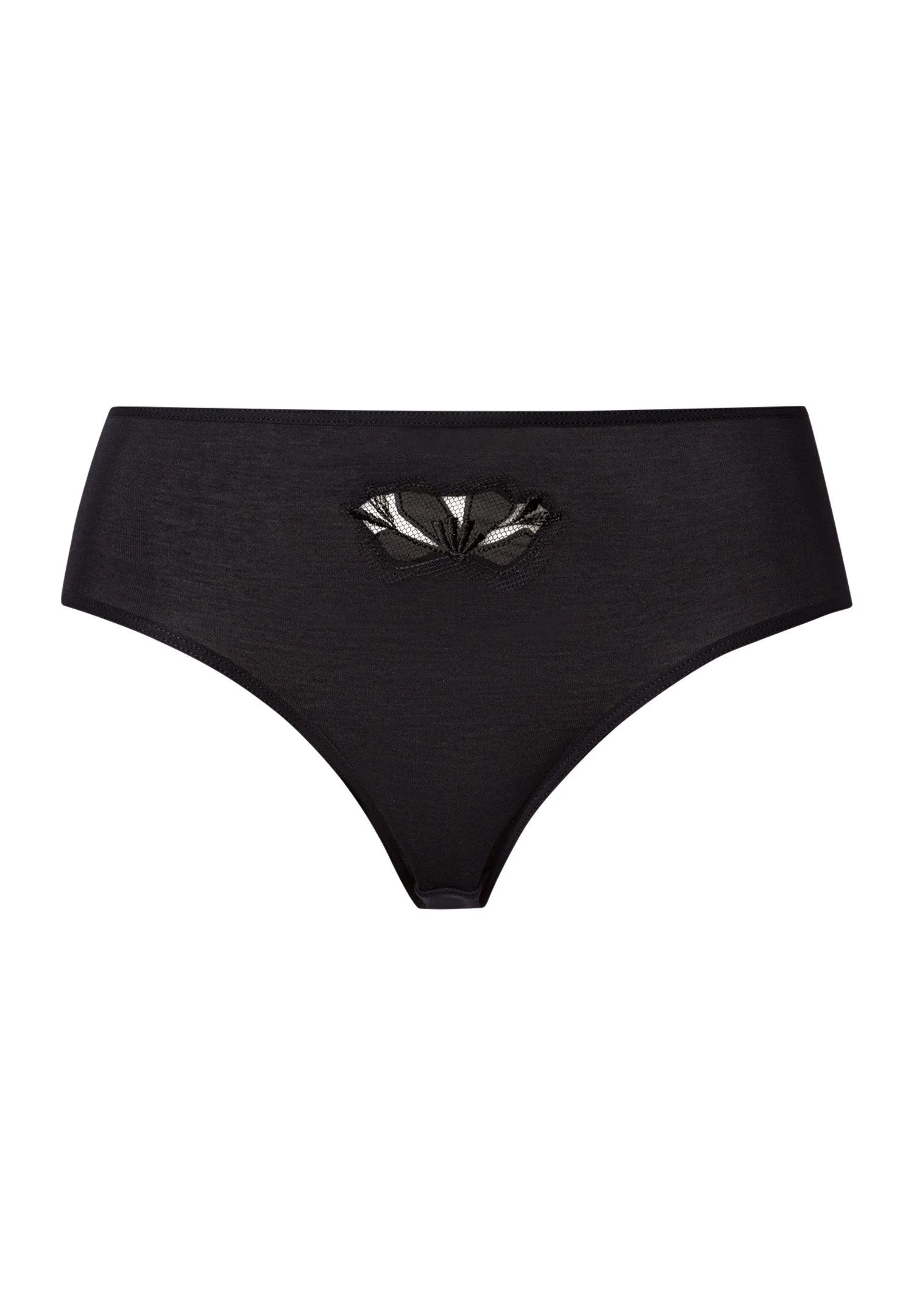 Kalea Floral Embroidered High Cut Brief - 1
