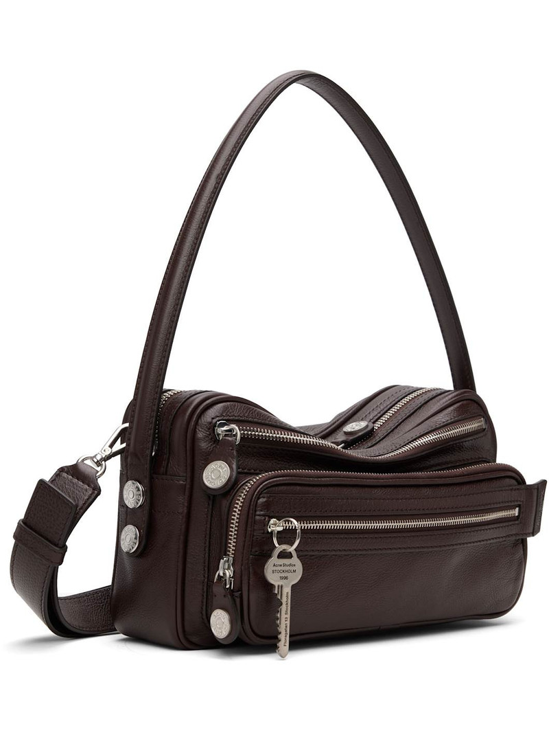 Acne Studios Brown Camero Party Shoulder Bag outlook