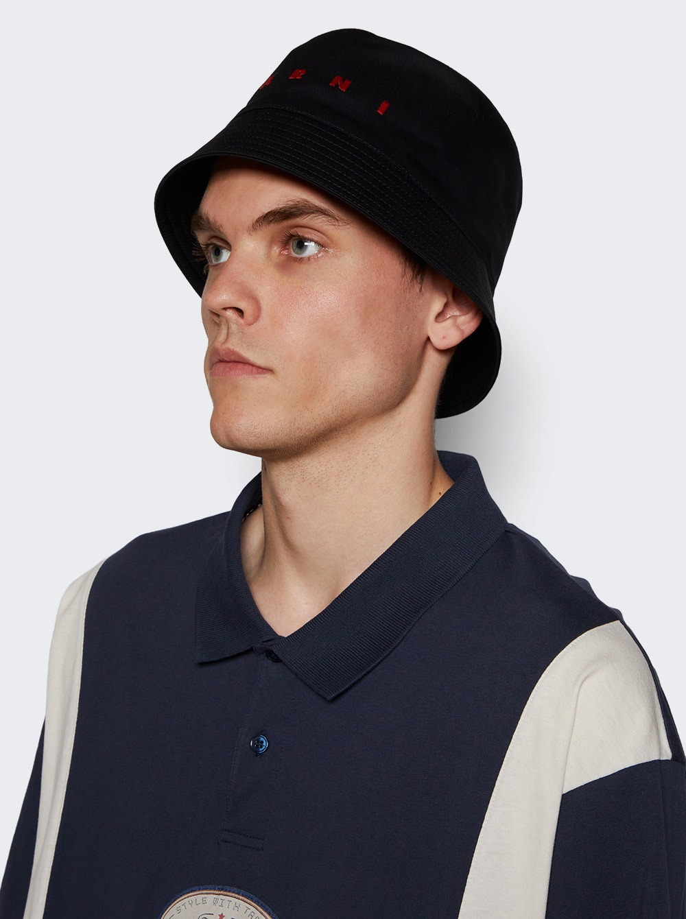 Gabardine Bucket Hat Black - 3