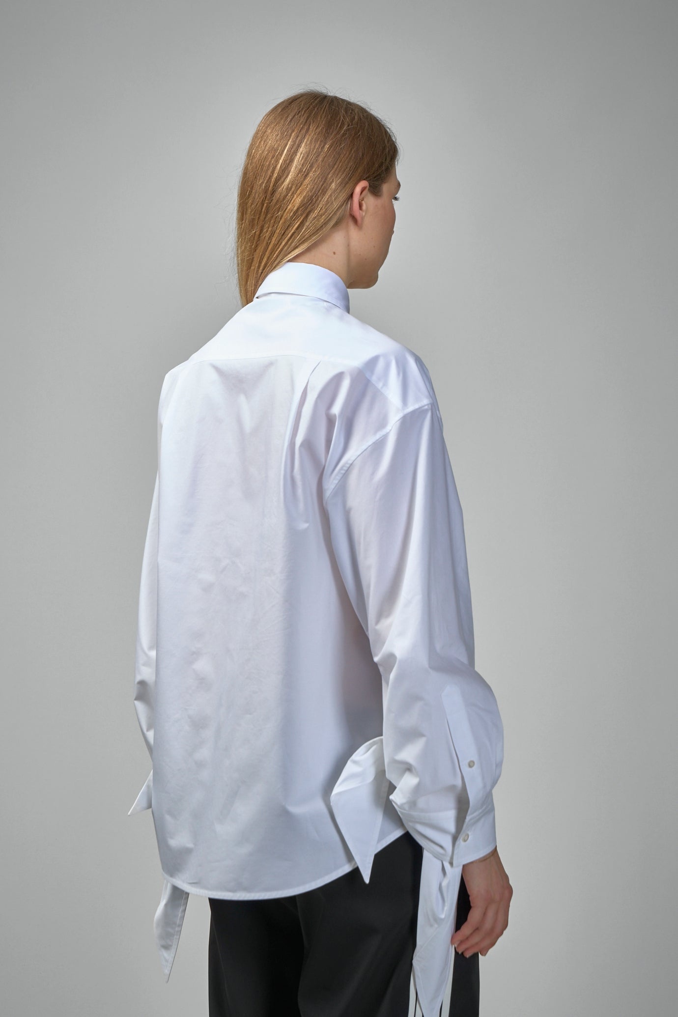 Knotted Cuff Blouse - 3