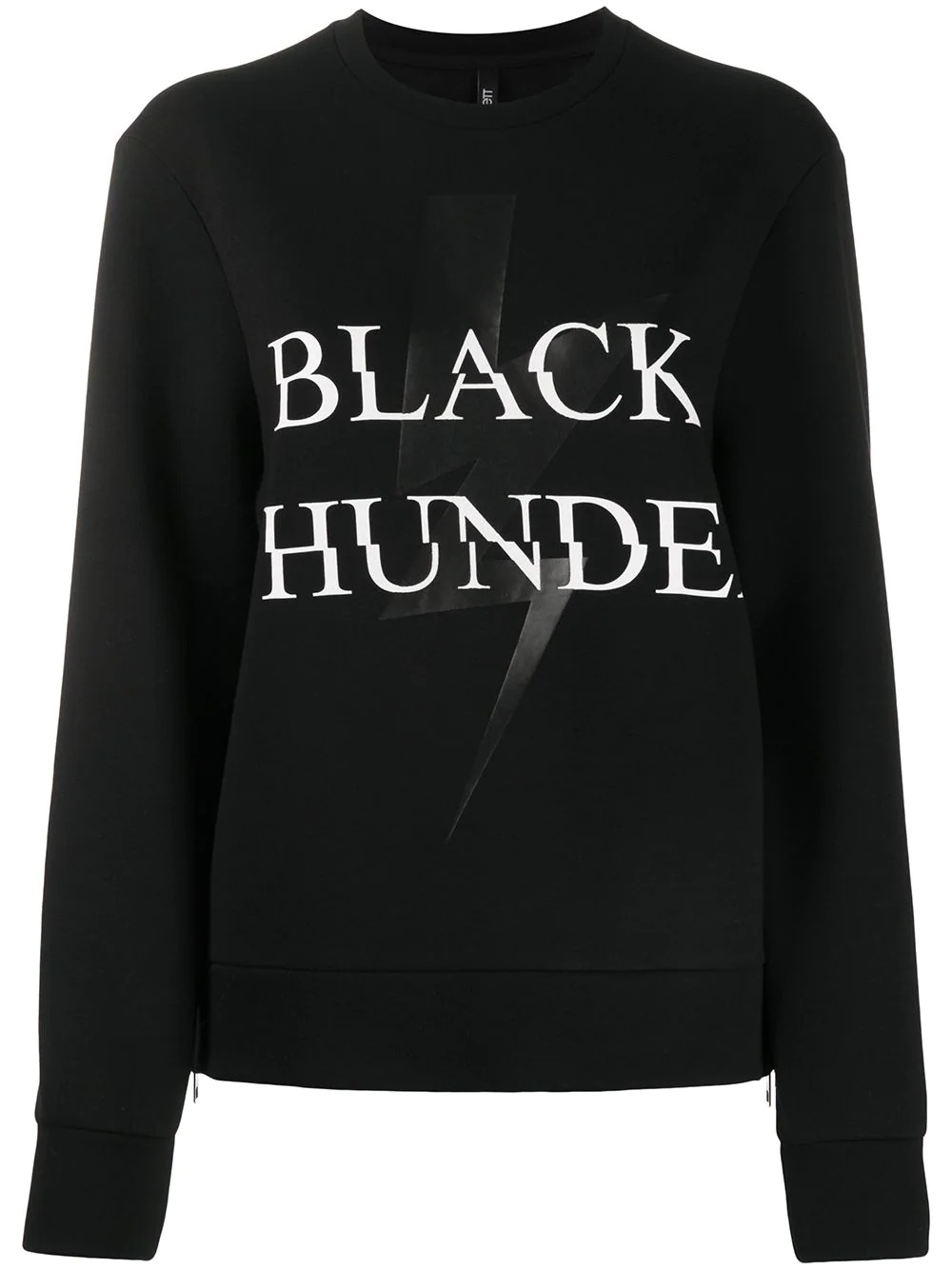 Black Thunder print sweatshirt - 1