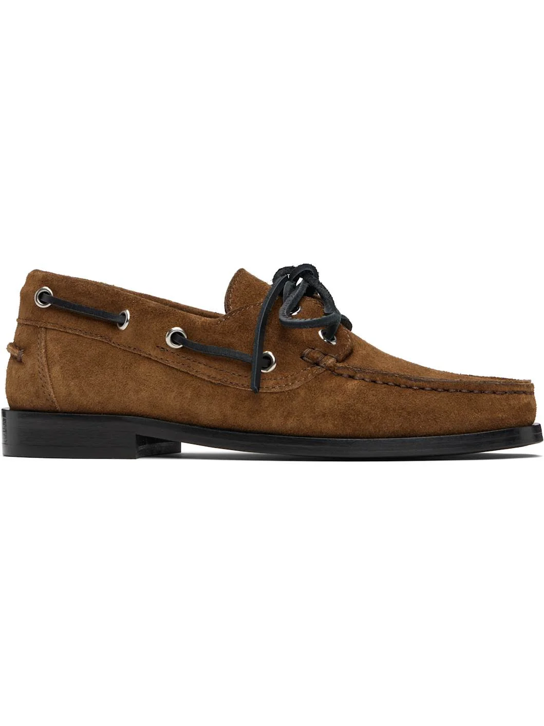 Tan Harris Suede Boat Shoes - 1