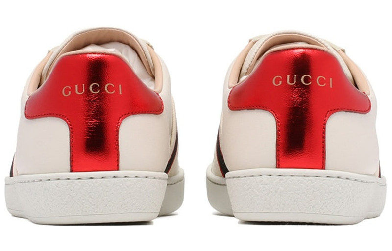 GUCCI (WMNS) Gucci Ace 'Stripe Ivory' 525269-0FIV0-9086 outlook
