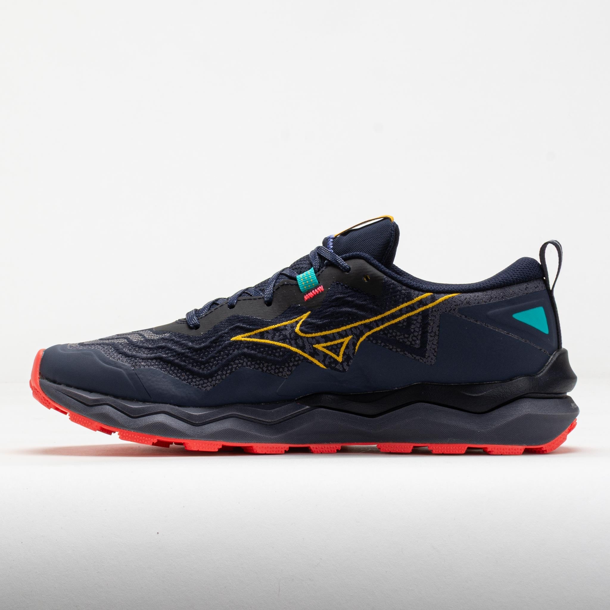 Mizuno Wave Daichi 9 Men's Baritone Blue/Citrus - 2