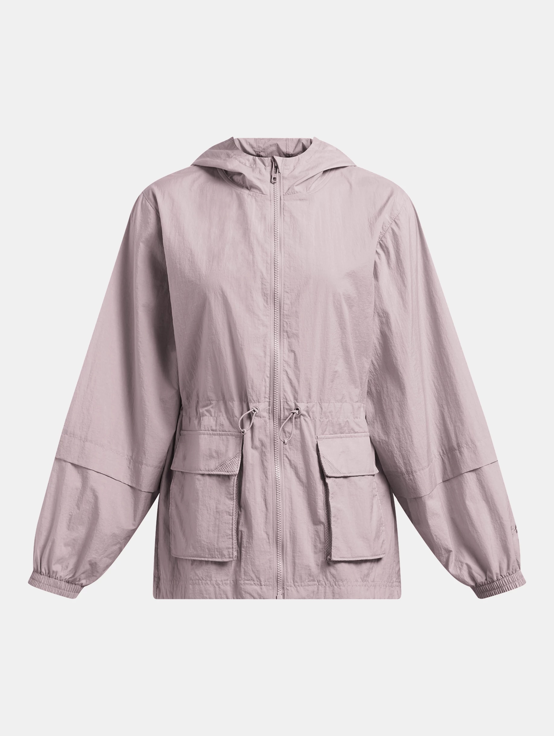 Women's UA Crinkle Woven Jacket - 1