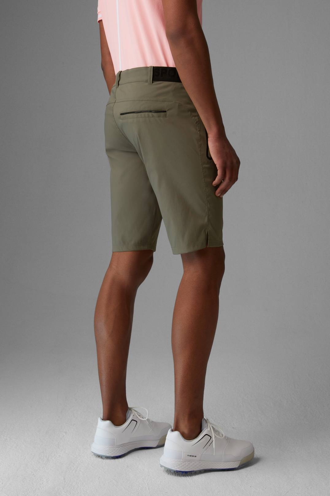 COLVIN FUNCTIONAL SHORTS IN OLIVE GREEN - 3