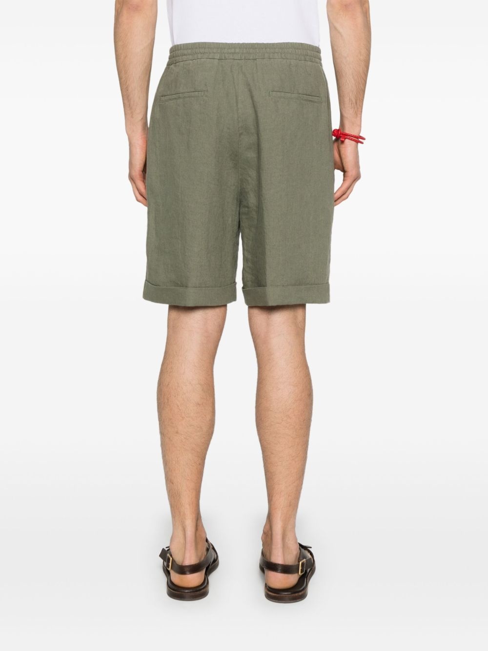 linen shorts - 4
