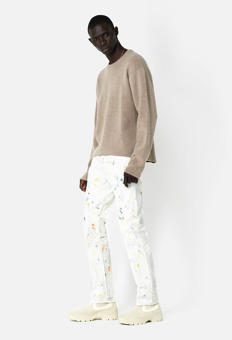 HALF MILANO CASHMERE CREW 5