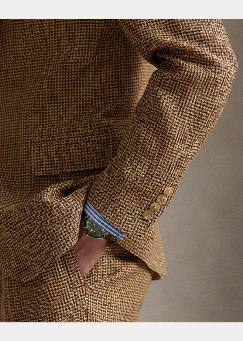 Polo Tailored Fit Summer Tweed Jacket 6